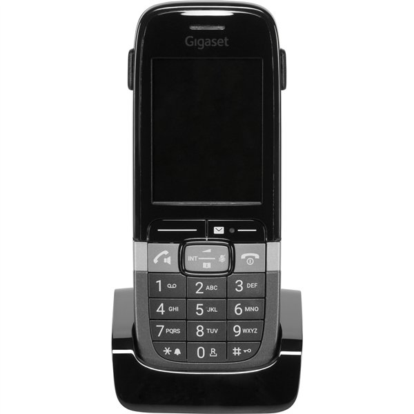 Gigaset SL850H Pro DECT-Telefon schwarz-grau inkl. Ladeschale