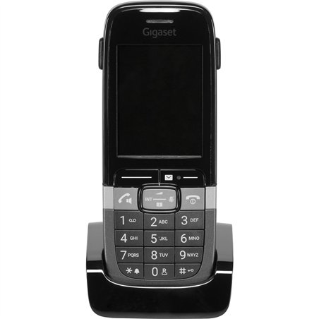 Gigaset SL850H Pro DECT-Telefon schwarz-grau inkl. Ladeschale