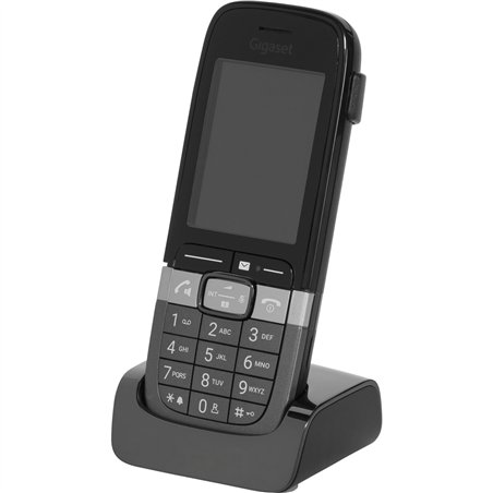 Gigaset SL850H Pro DECT-Telefon schwarz-grau inkl. Ladeschale