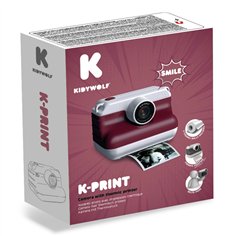 Kidywolf Instant Camera with Selfie Function red 2