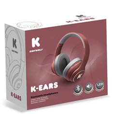 Kidywolf Headphones Bluetooth red 2