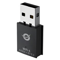 Conceptronic ABBY26B WiFi6 AX900 Dual Band USB & BT WiFi Adapter
