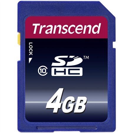 Transcend SDHC 4GB Class 10