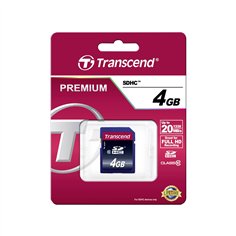 Transcend SDHC 4GB Class 10 2