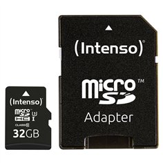 Intenso microSDHC           32GB C10 UHS-I Professional + adatt.