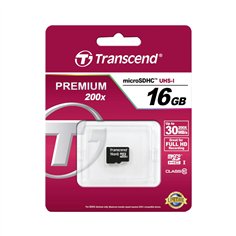 Transcend microSDHC 16GB Class 10 2