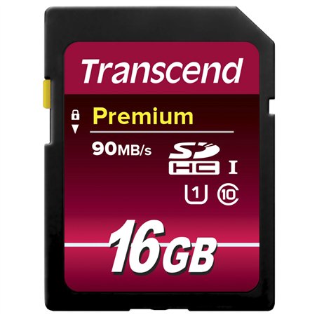Transcend SDHC 16GB Class 10 UHS-I 400x Premium