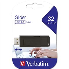 Verbatim Store n Go Slider  32GB USB 2.0                    98697
