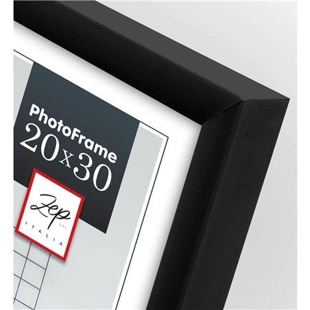 4x1 ZEP New Easy nero 20x25 plastica cornice KB12