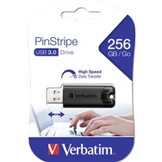 Verbatim Store n Go        256GB Pinstripe USB 3.0 nero     49320