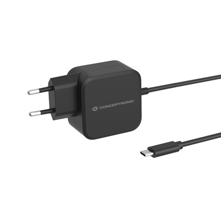 Conceptronic OZUL04BE 67W USB-C aliment.