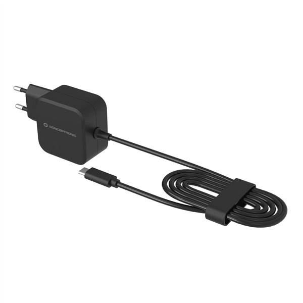 Conceptronic OZUL04BE 67W USB-C aliment.