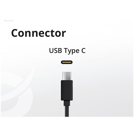 Conceptronic OZUL04BE 67W USB-C aliment.