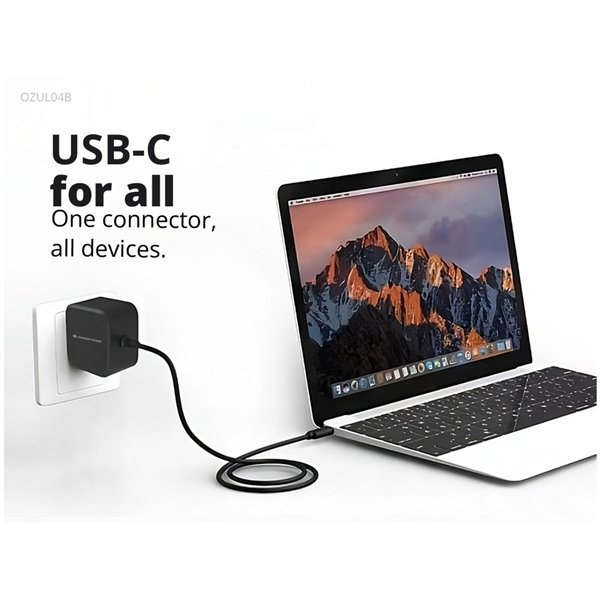 Conceptronic OZUL04BE 67W USB-C aliment.