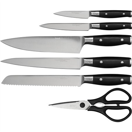 Ninja Foodi StaySharp ceppo portacoltelli c. affilatr.