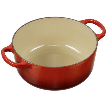 Le Creuset Signature casseruola roton. 20 cm rosso ciliegia