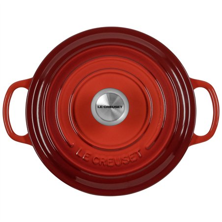 Le Creuset Signature casseruola roton. 20 cm rosso ciliegia