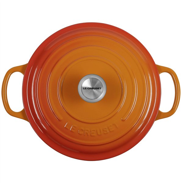 Le Creuset Signature casseruola roton. 22 cm arancio