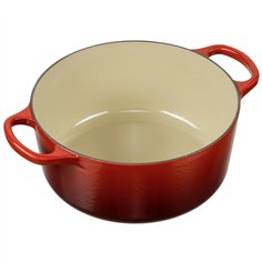 Le Creuset Signature casseruola roton. 24 cm rosso ciliegia 2