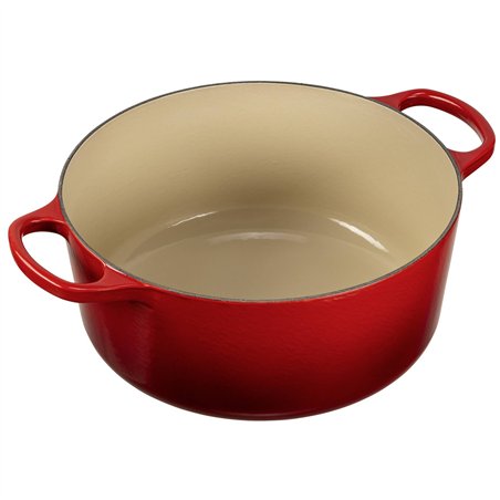 Le Creuset Signature casseruola roton. 28 cm rosso ciliegia