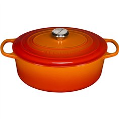 Le Creuset Signature casseruola ovale 31 cm arancio