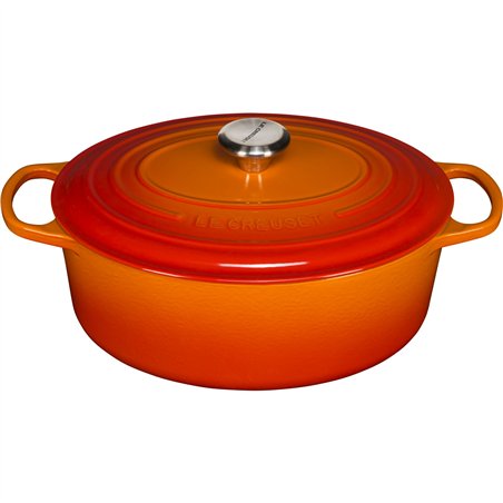Le Creuset Signature casseruola ovale 31 cm arancio