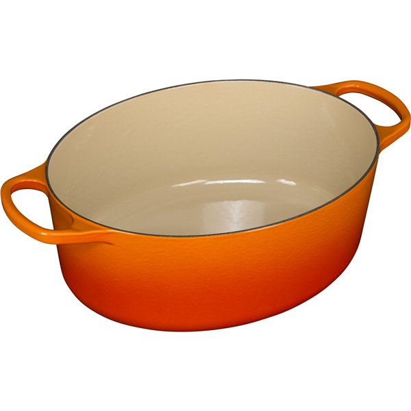 Le Creuset Signature casseruola ovale 31 cm arancio
