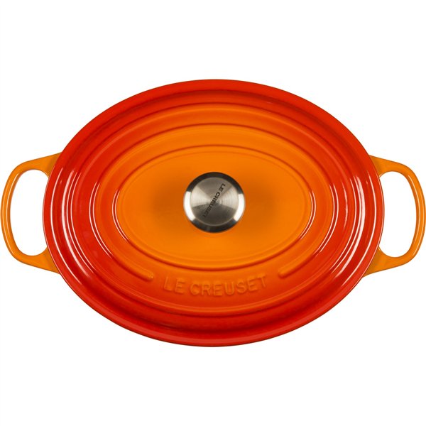 Le Creuset Signature casseruola ovale 31 cm arancio