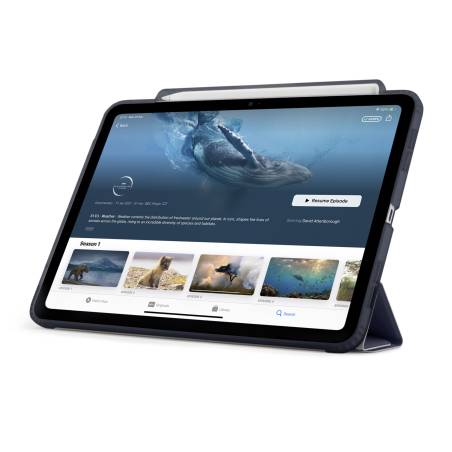 Pipetto Origami No3 Pencil Case iPad Air 13  M2 (2024) Dark blue