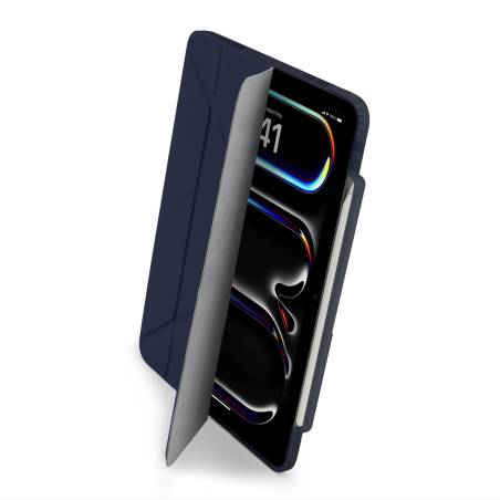 Pipetto Origami No3 Pencil Case iPad Pro 13  M4/M5 Dark Blue