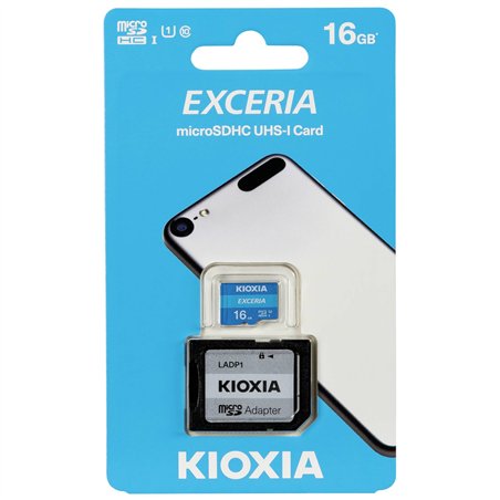 Kioxia Exceria microSDHC 16GB Class 10 UHS-1
