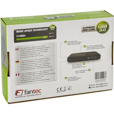 FANTEC ALU-25U3 argento 2,5  USB 3.0 2