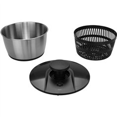 Gefu PUSH IT Salad Spinner Stainless Steel 2
