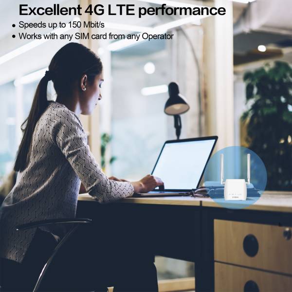 Strong 4G LTE Mini Router Wi-Fi 300 - 1 ethernet port