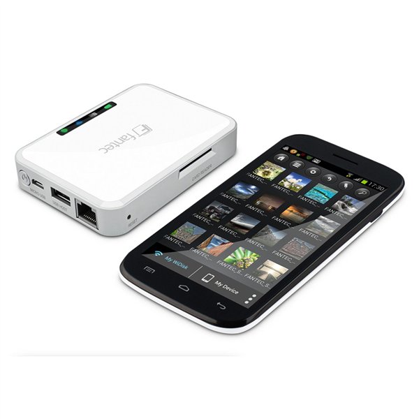 FANTEC MWiD25-DS bianco Mobile WLAN Docking Station