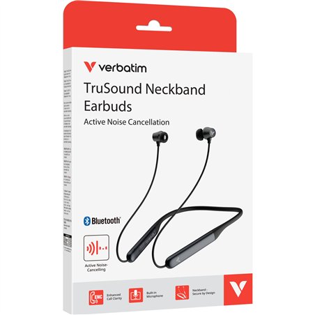 Verbatim TruSound ANC Neckband Earbuds, schwarz           30205