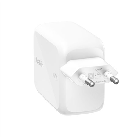 Belkin BOOST Charge Pro 67W Dual GaN einziehb.Kabel ws WCH022kqWH