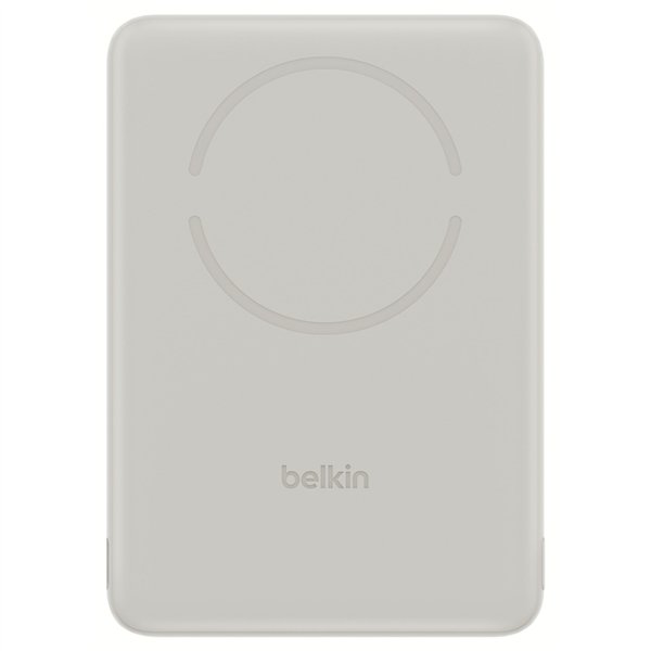 Belkin BoostCharge Slim 5000mAH mag.PB/15W/USB-C sand BPD021hqSA