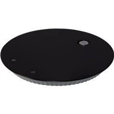 Alessi Kitchen Scale Plisse MDL16 B, black
