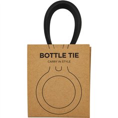 24Bottles Accessories Bottle Tie, Tuxedo Black