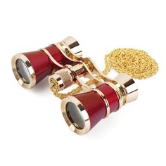 Braun Binocular Opera    3x25 gold/burgundrot