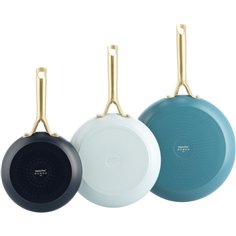 GreenPan Shades Bratfpannenset 3-tlg., 20+24+28cm Coastel