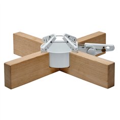 Krinner Kopenhagen white 2.5m / 12cm Christmas Tree Stand