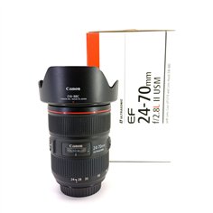 Canon EF 24-70 f2.8 II L II USM + paraluce