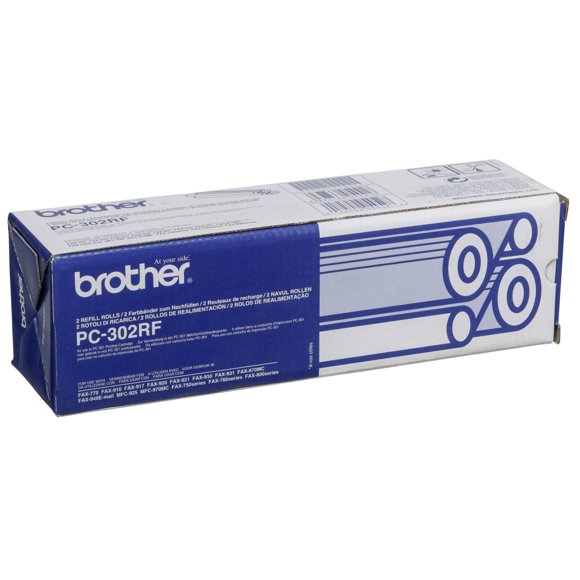 Brother PC 302 RF 2 Refill Rolls
