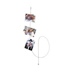 Walther fune portaf. 1,5 m nero magnete tondo/piccolo   MD15 2