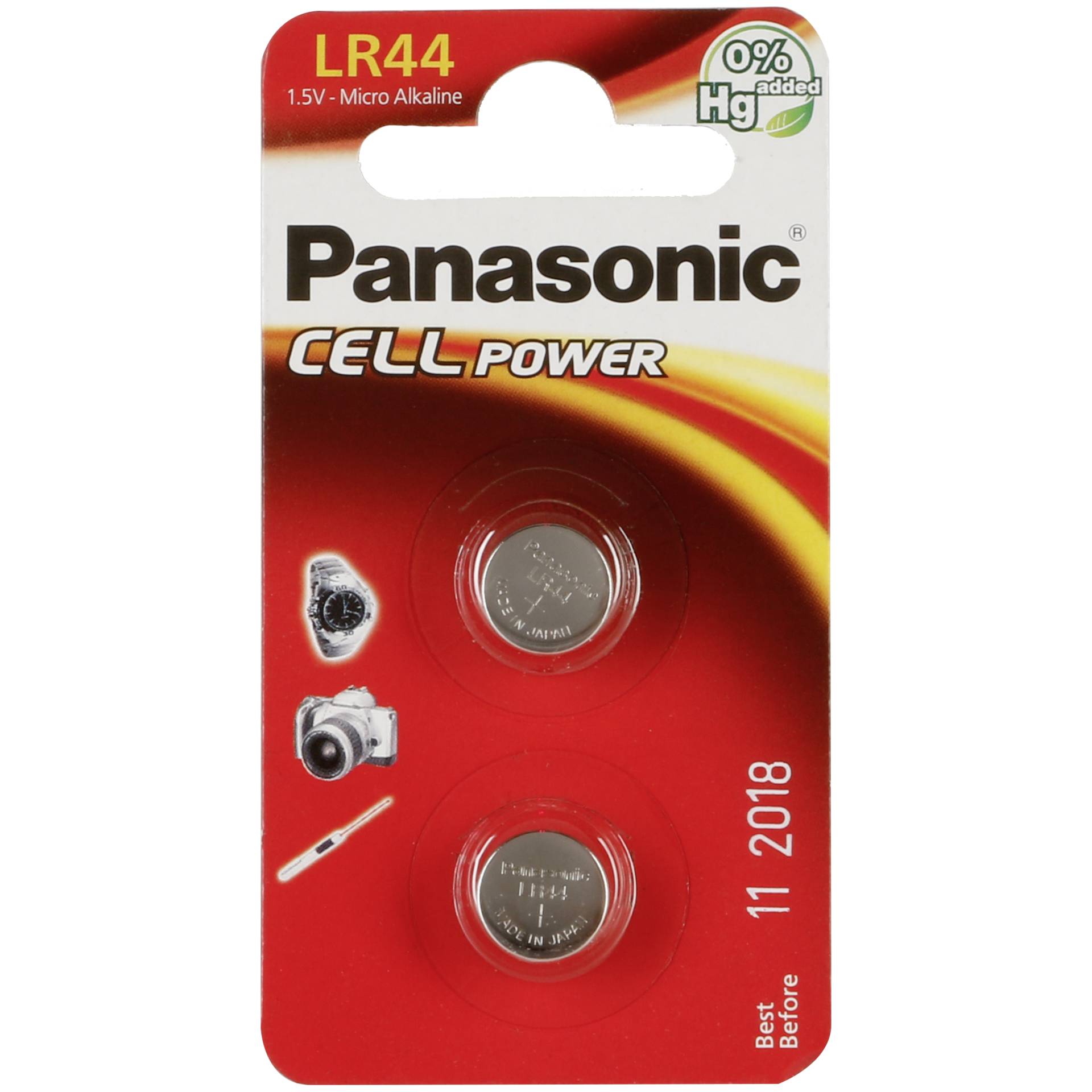 1x2 Panasonic LR 44