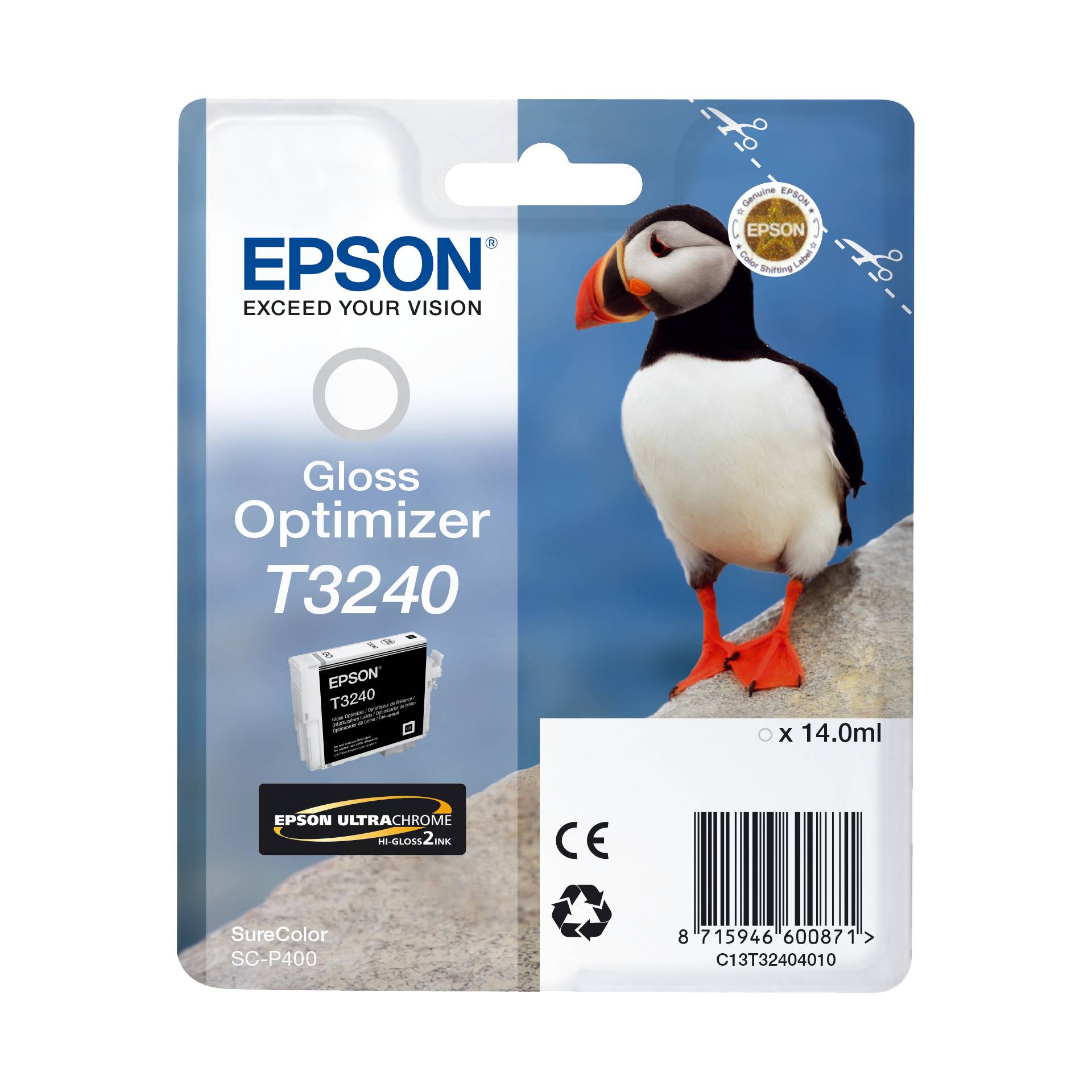 Epson cartuccia lucido Optimizer T 3240