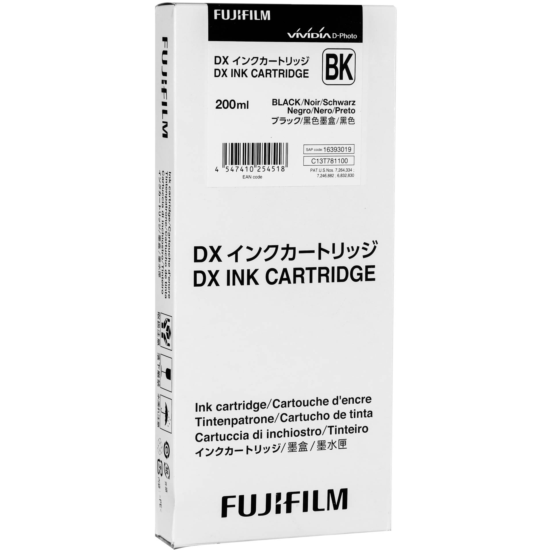 Fujifilm DX Ink Cartuccia 200 ml nero