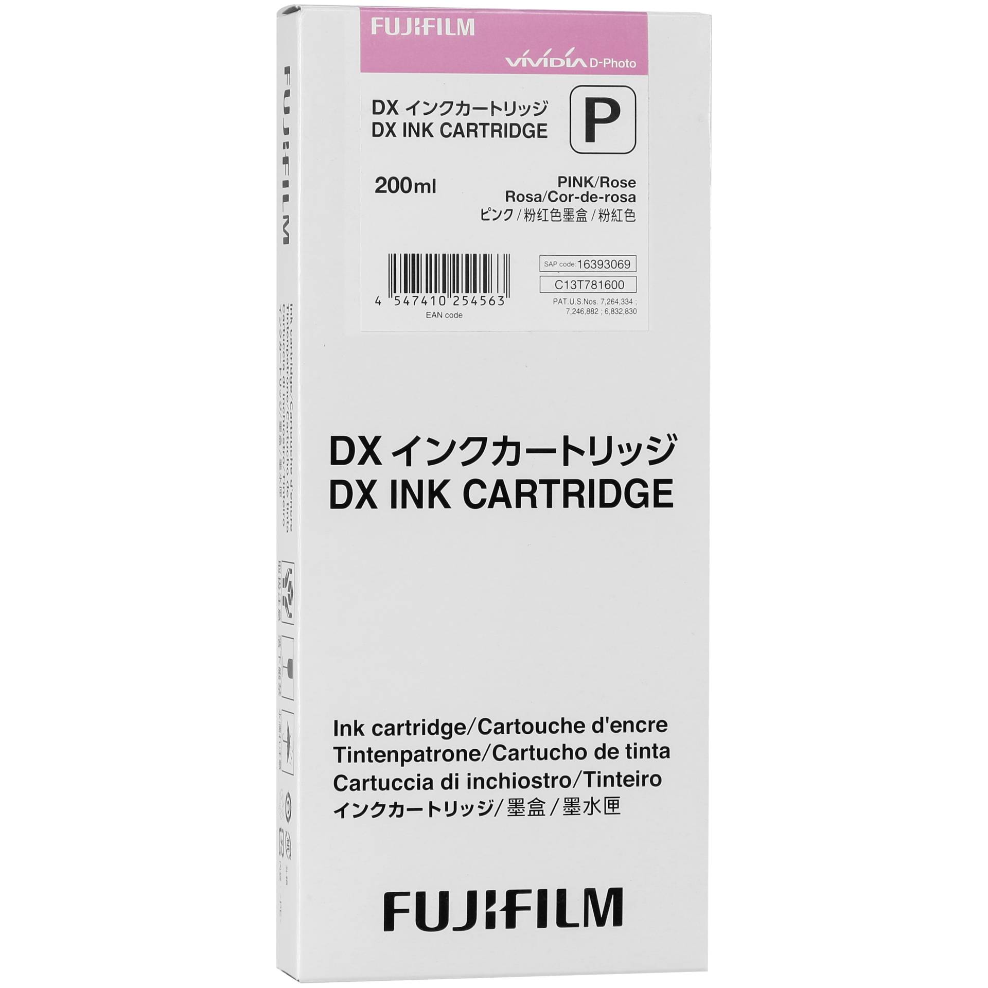 Fujifilm DX Ink Cartuccia 200 ml pink